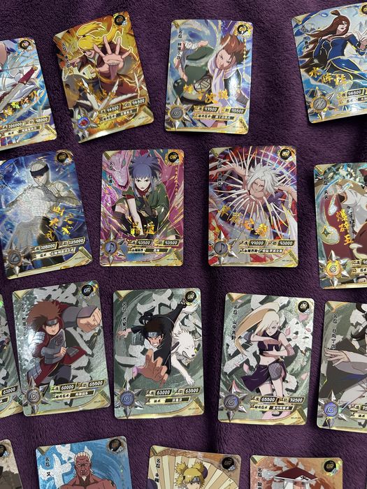 Продам коллекционный карточки Наруто