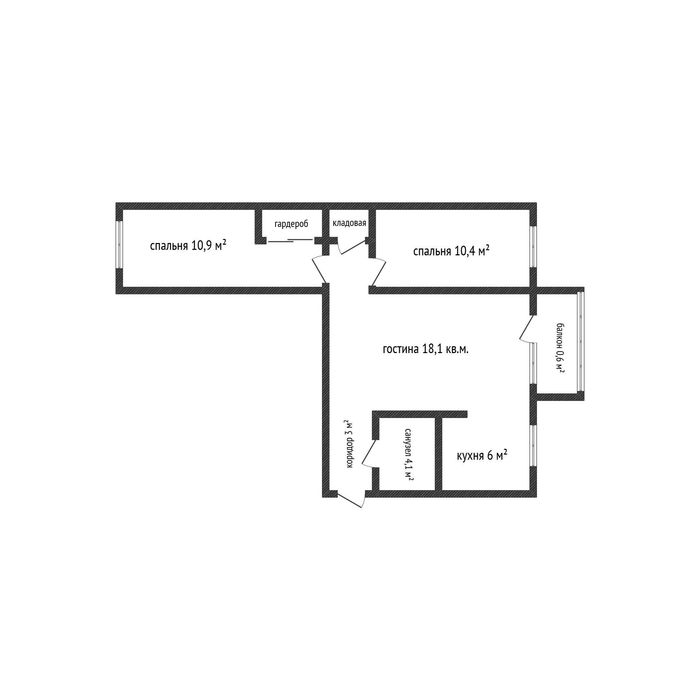 Продам 3 ком. 2 Этаж, Ленина 38, с ремонтом