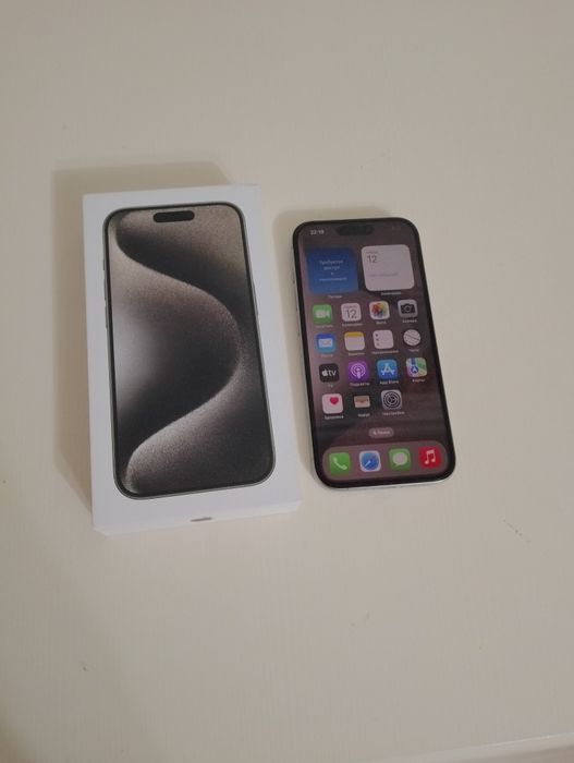 Iphone 15 Pro . Natural Titanium 128 Gb