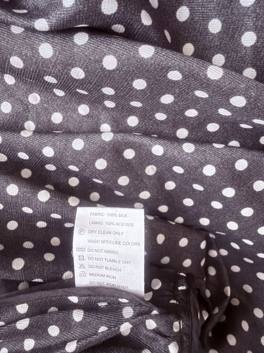 Коприна и сатен - уникална рокля М размер