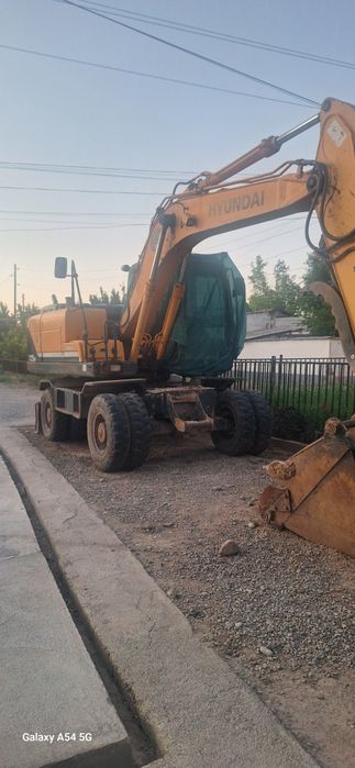 Ekskavator hyunday w140  holati zor