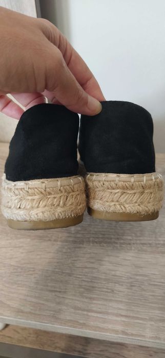 Еспадрили естествен велур