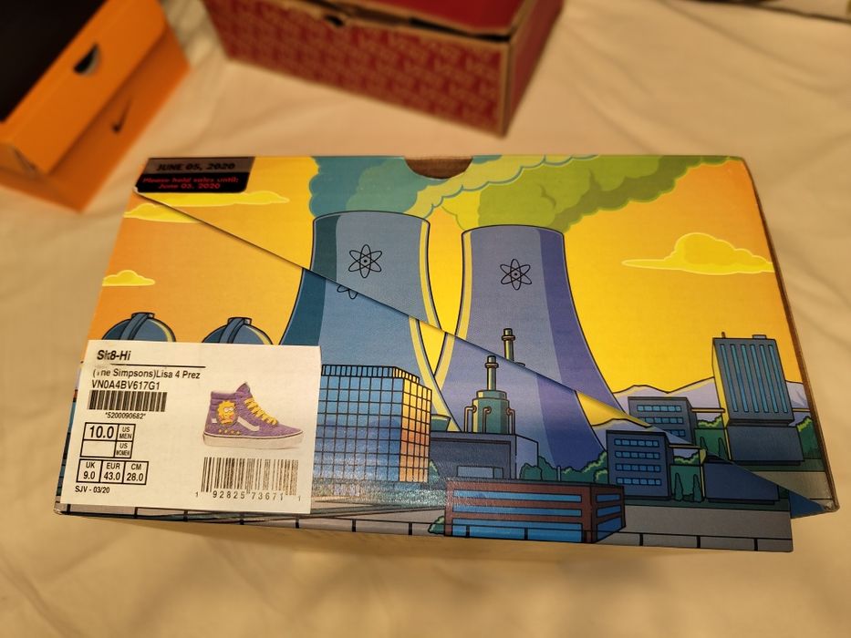 Vans Sk8-hi The Simpsons 'Lisa for President '