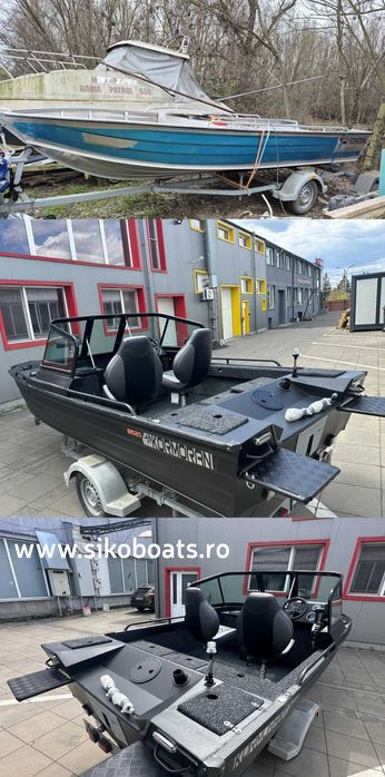 Tuning si reparatii barci de pescuit din aluminiu | Personalizare ambarcatiuni pescuit |