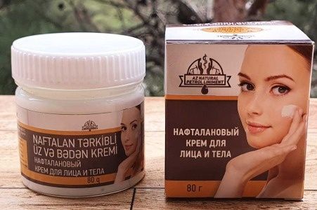 Нафталановый крем для лица и тела, есть нафталановый крем для рук