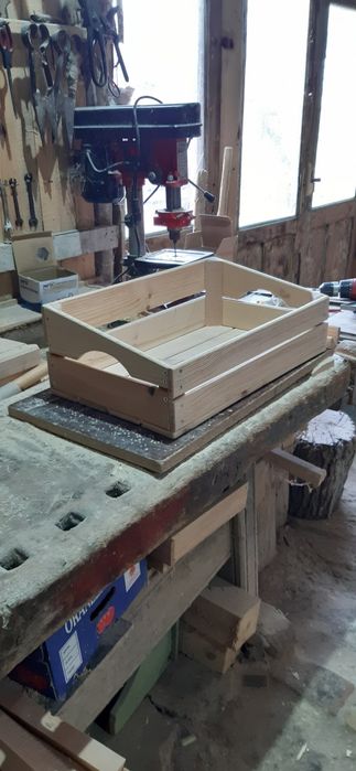 Дървени щайги ръчно изработени-големи,малки и по ваш размер