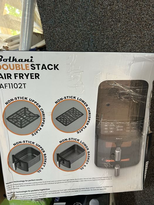 Friteuză cu aer cald Bolkani Double Stack AF1102T