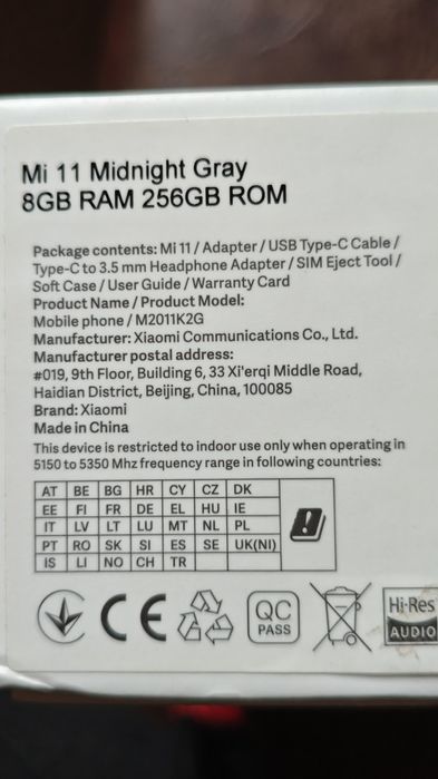 Xiaomi mi 11 5g folosit