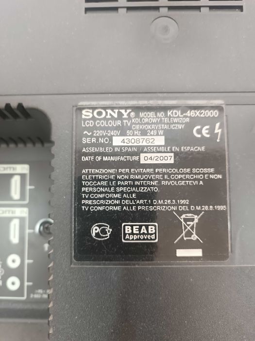 Продам телевизор Sony Bravia за 40000 тг