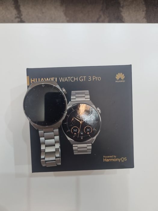 Смарт часовник Huawei GT3 pro titanium 46 mm