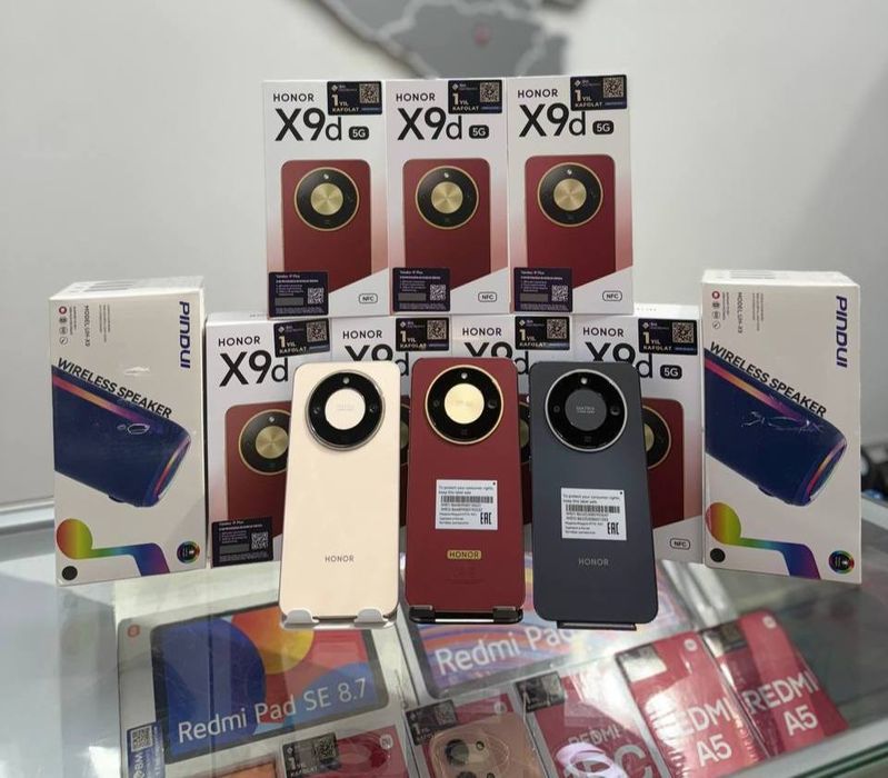 Honor X9d 256gb Naqt va Nasiyaga BTS dostavka tekin