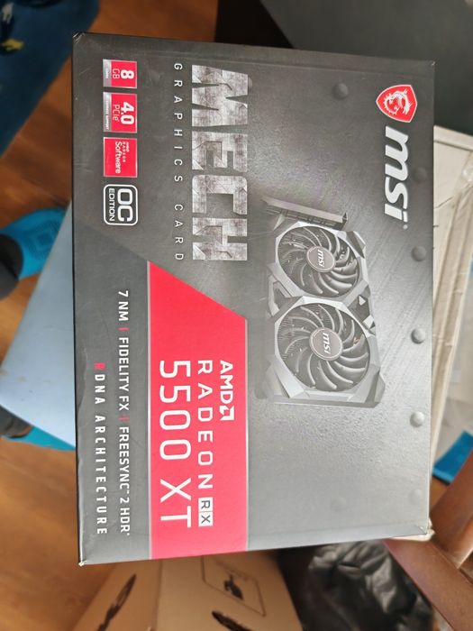 Placa video MSI  RX 5500 xt