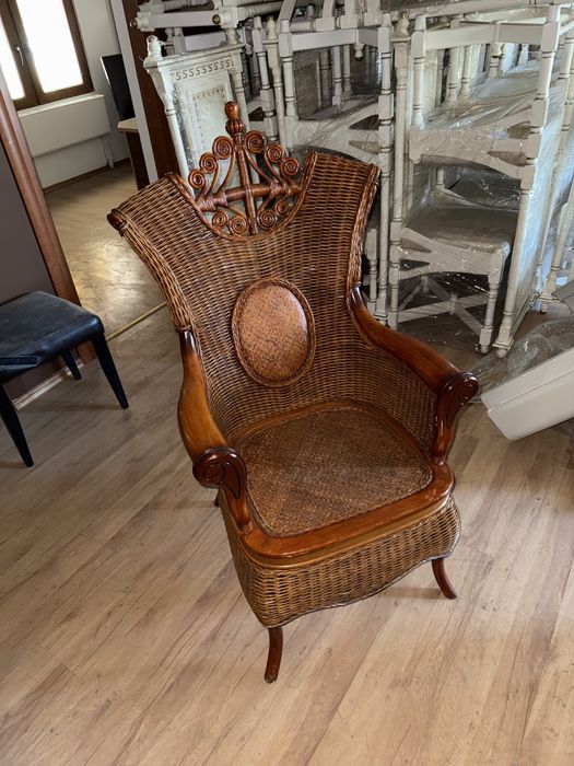 Set Mobilier Bamnbus cu lemn de cires