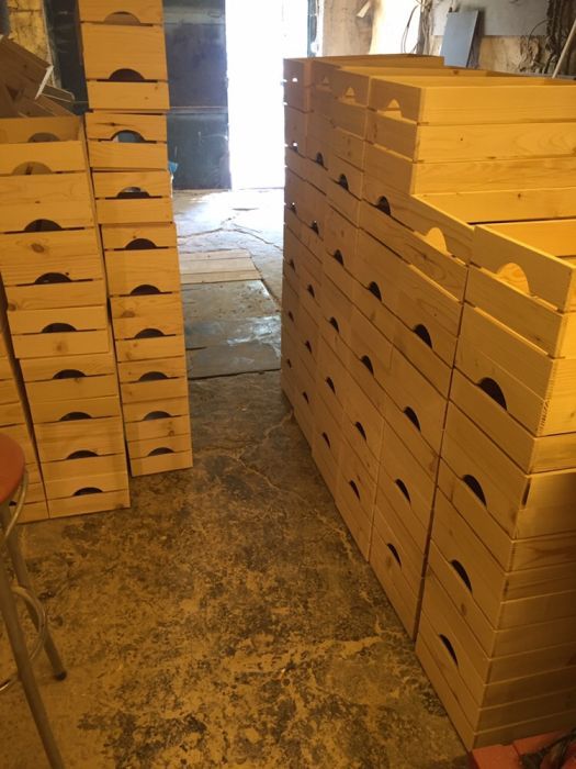 10бр. дървени щайги на цената на 9бр