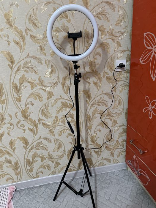 Rgb led soft ring light MJ30 / Moon light lamp/ лед лампа kiprik ekish