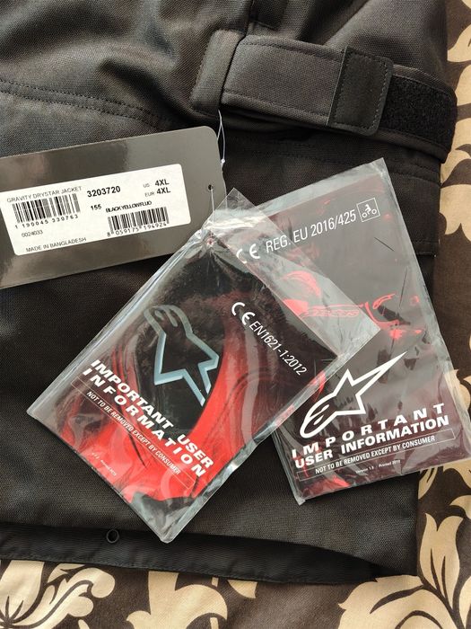 Текстилно яке за мотор Alpinestars Gravity Drystar размер 4XL