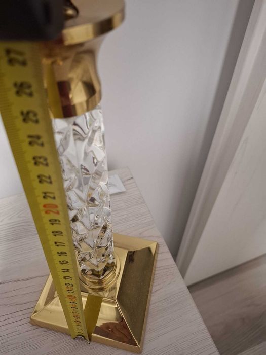 Suport 2 lumanari din cristal