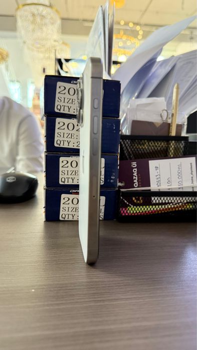 Iphone 15 pro 82ёмкость 1,5жыл усталган