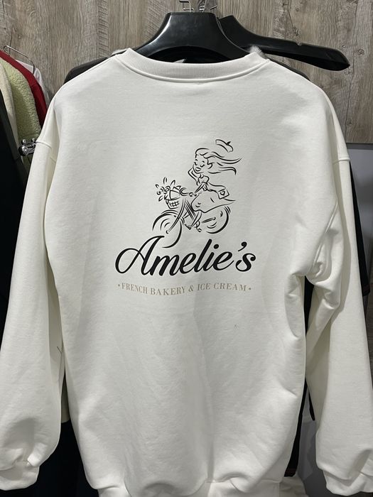 Худи, свитшот оверсайз, с принтом, оптом на заказ.