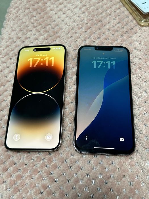 Обмен iphone 14 pro max и  iphone 13 pro max
