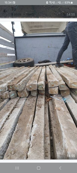 Șpalieri stîlpi de beton și Șpalieri metalici zincați