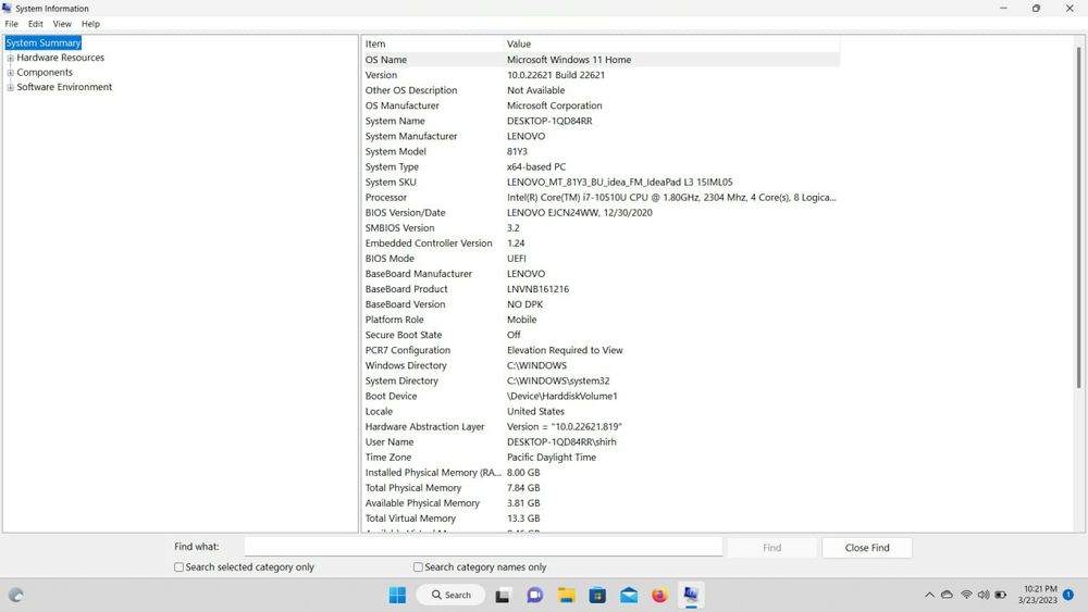 Lenova ideapad Noutbook