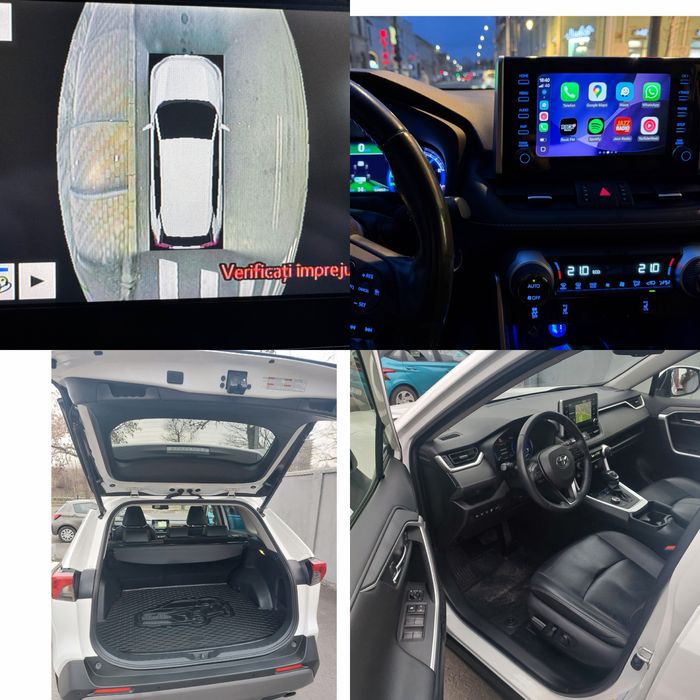 Rav4 Hybrid 222cp 4x4 camere 360 Luxury