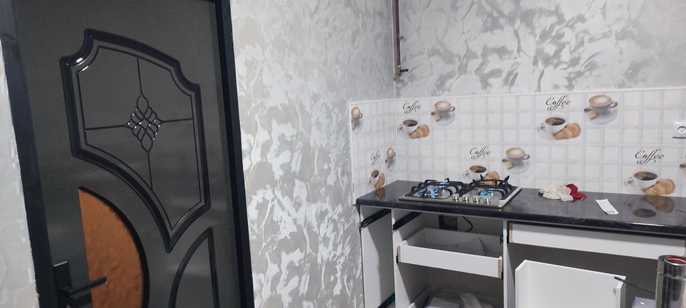 Участок с готовым однокомнатной квартирой