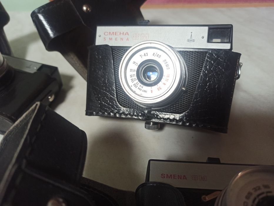 Фотоаппараты  смена СССР.