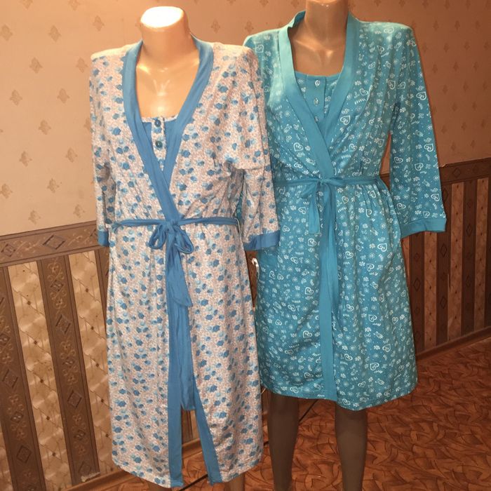 Домашние халаты двойки