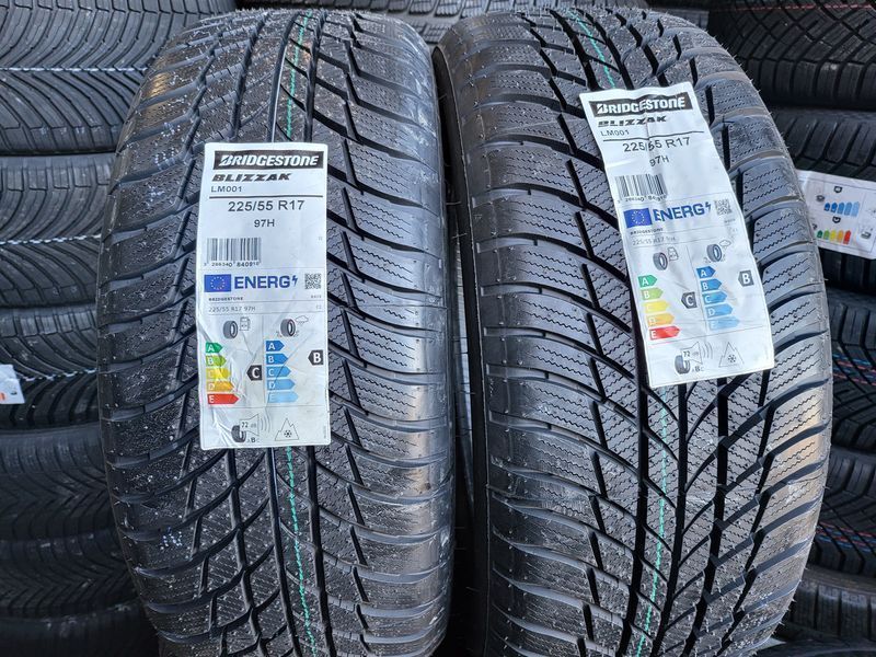 225/55/17 BRIDGESTONE 2бр