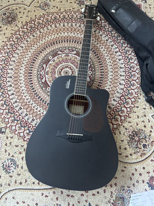 Гитара акустика черная