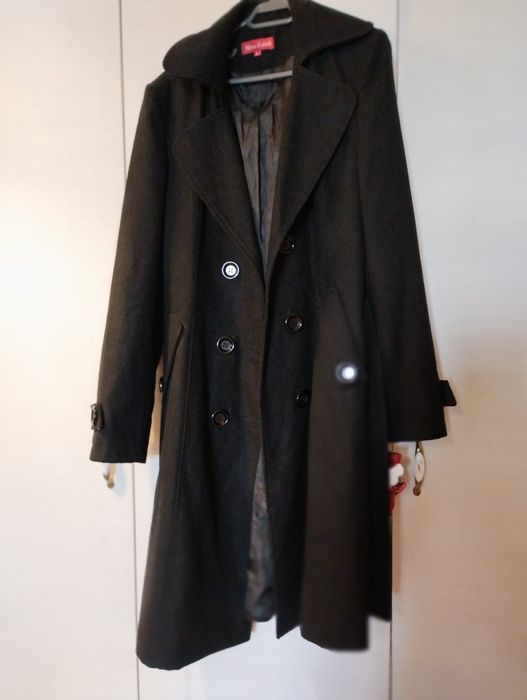 Palton mediu cu buzunare