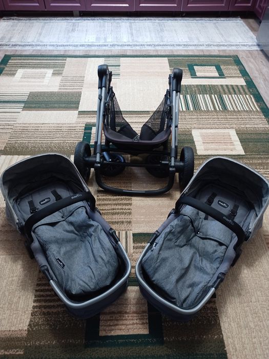 Коляска детская для двойни