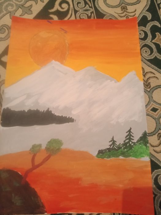 Қолдан салынған суреттер сатылады