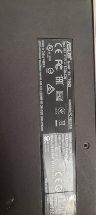 Ноутбук asus tp200s