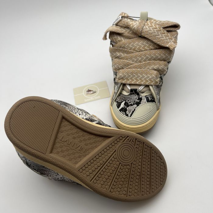 Lanvin Curb Python