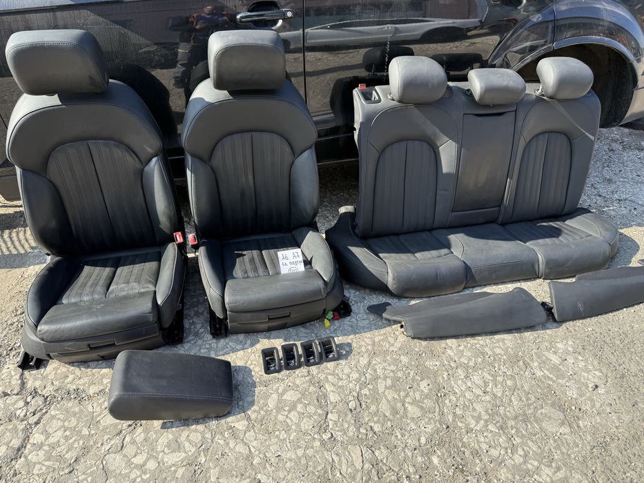 Кожен салон Sline Audi A6 A7 4G Facelift подгрев ЕЛ Ауди А6 ном 90