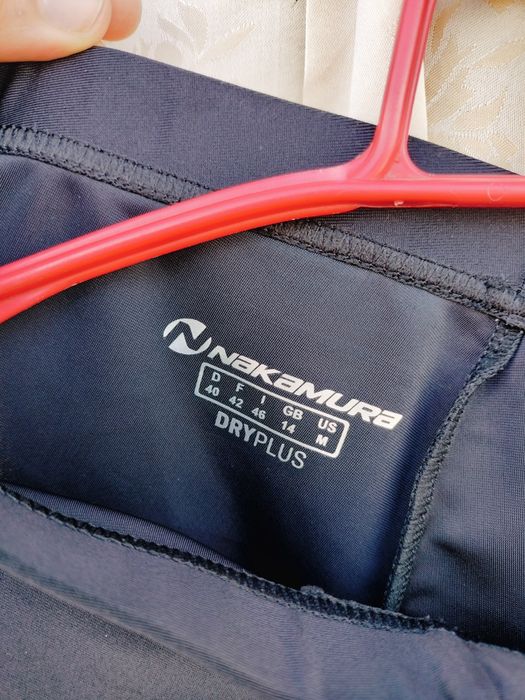 Pantaloni scurți de ciclism Nakamura cu bazon CoolMax – Mărime M