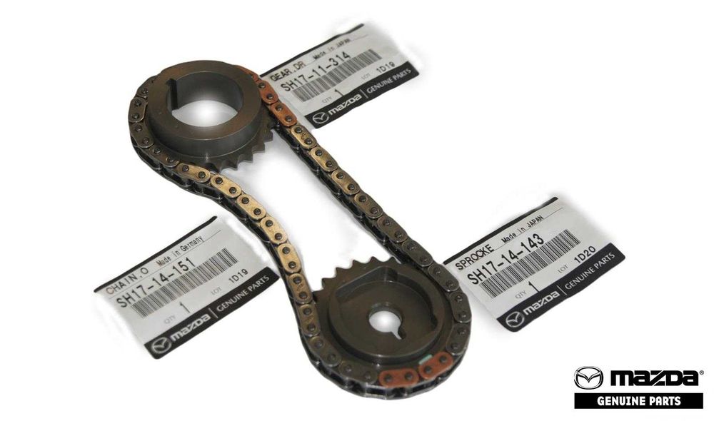 Оригинален Комплект ангренажна верига  Mazda CX5 KF 2.2 SKYACTIV дизел