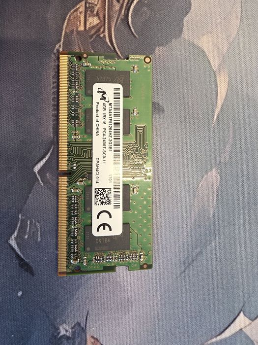 Оперативная память 4GB DDR4 2400MHz SO‑DIMM Micron, б/у