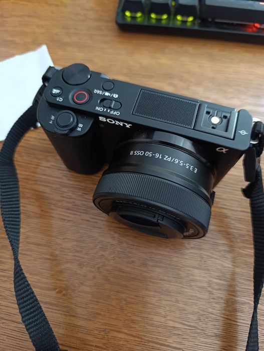 Sony ZV-E10 II Aparat Foto Mirrorless 26MP Video 4K60p Kit cu Obiectiv 16-50mm mk2