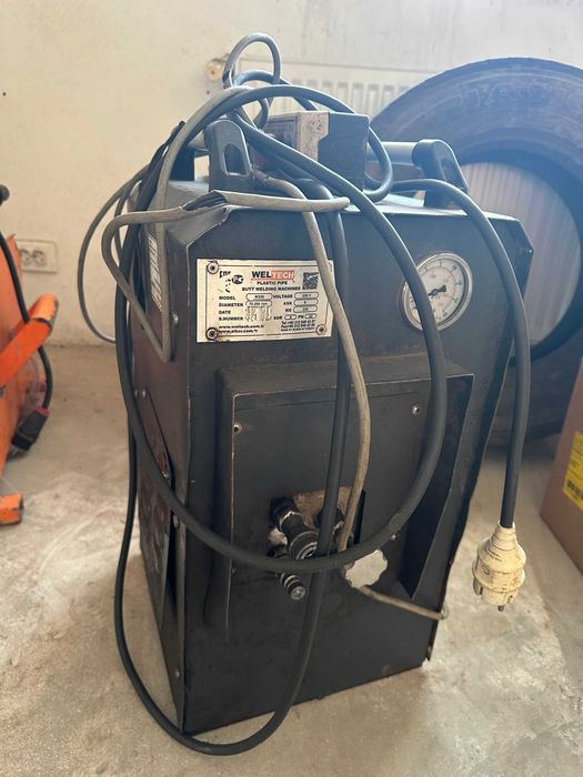 aparat sudura PEHD cap cap max 250mm