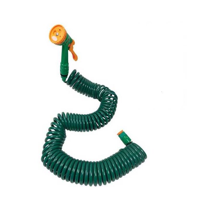 Маркуч за поливане, Спирала, 4 аксесоара, 15м и 20м.