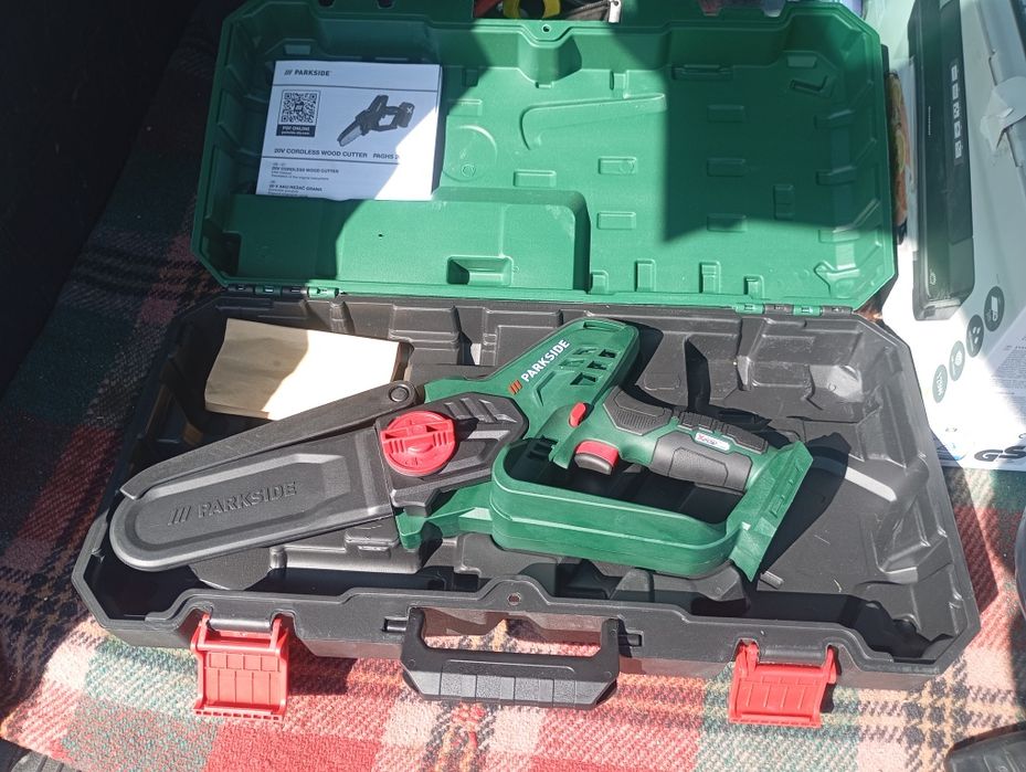 Чисто нови.Парксайд флекс винтоверт 18