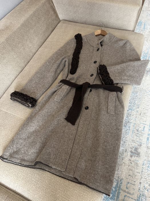 Кардиган женский из шерсти яка, Монголский