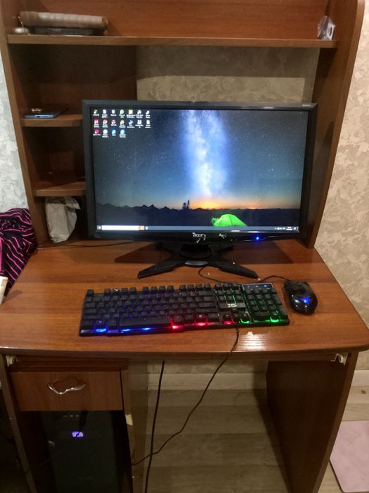 компьютер и принтер