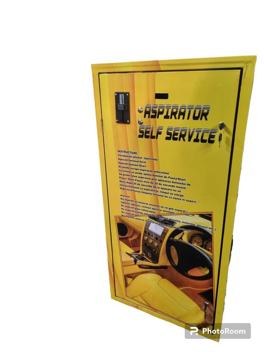 Aspirator spalatorie auto self service(Pret promotional de lansare)