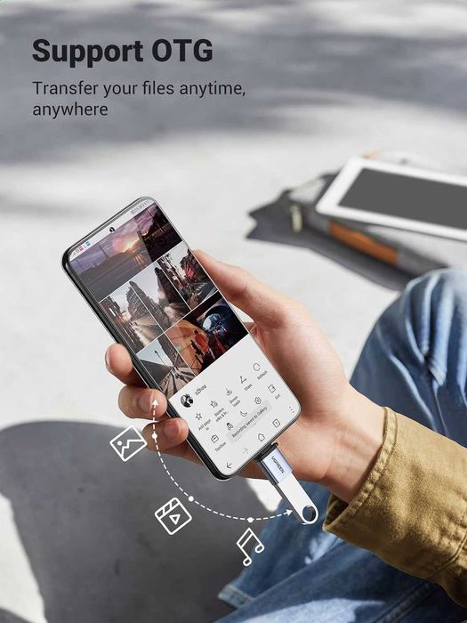 Ugreen USB 3.0 переходник адаптер с USB-A на USB-C