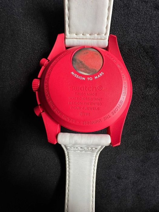 Ceas Omega x Swatch MoonSwatch - Mission to Mars - Quartz - 40mm